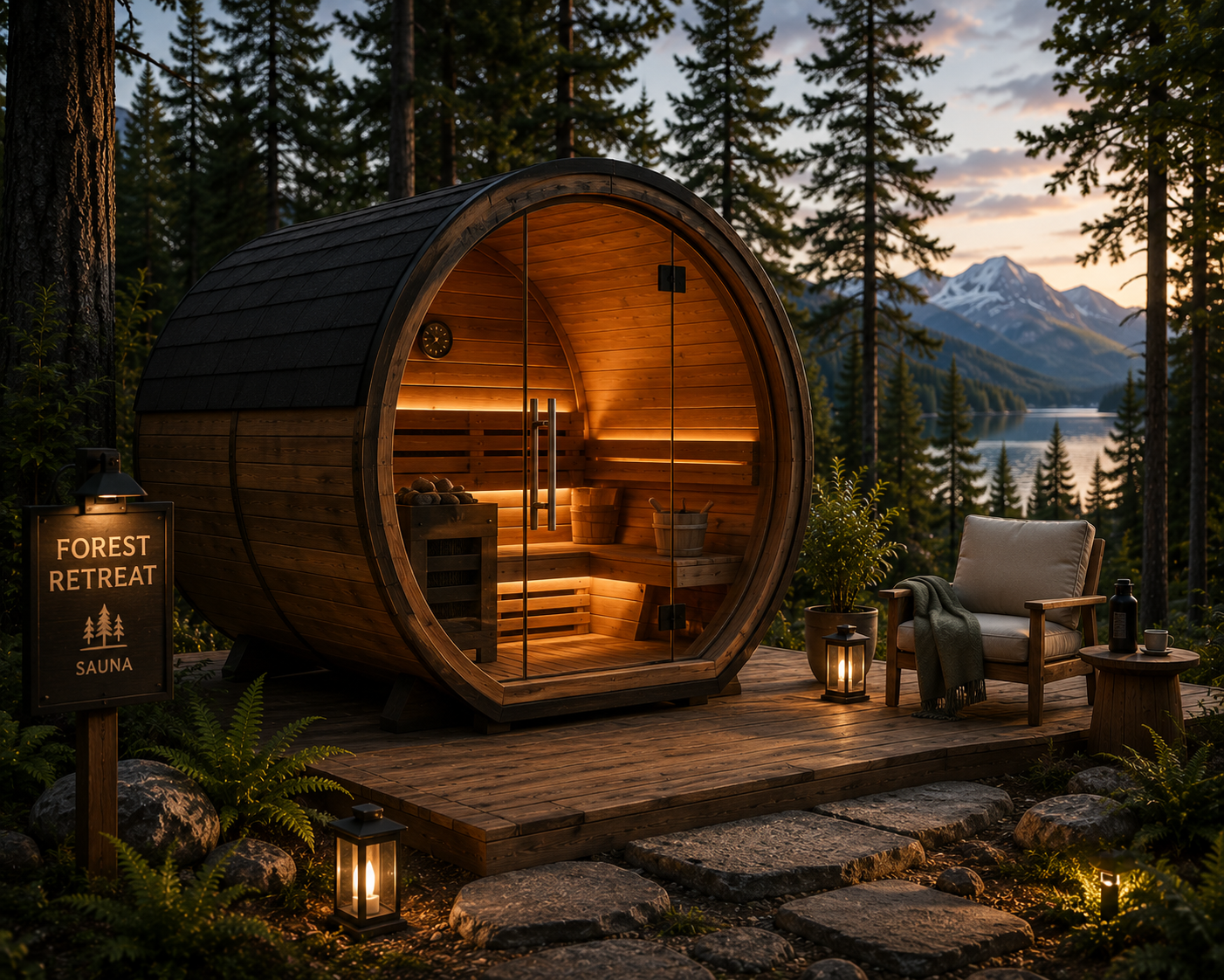 Forest Retreat Sauna