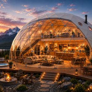 Luna 40FT Geodesic Dome