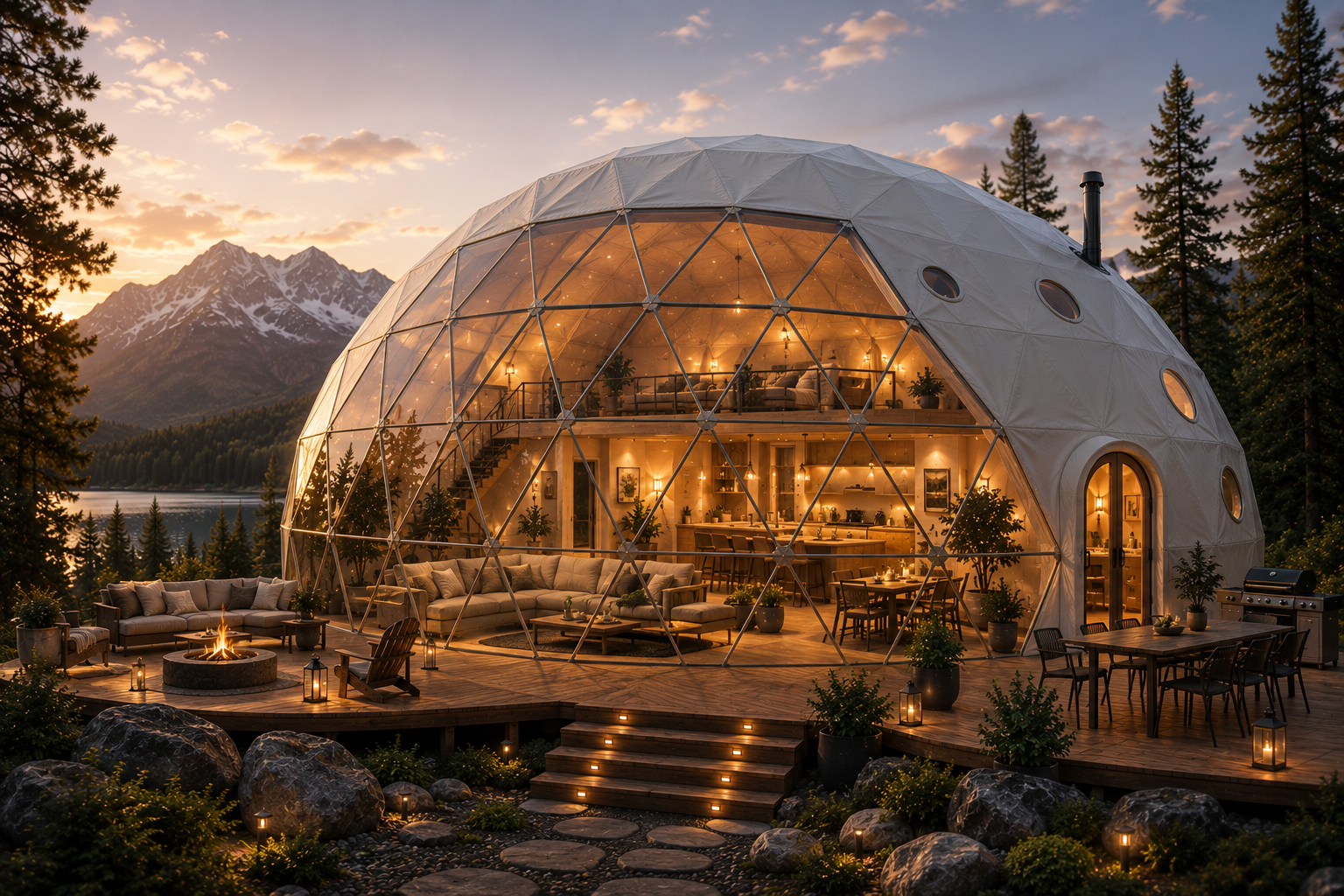 Nova 40FT Geodesic Dome